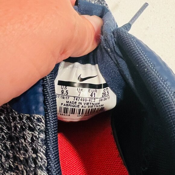 Nike Kaishi NS Womens Size 9.5 Running Shoes Blue Athletic Sneakers 747495-402. - Picture 3 of 7